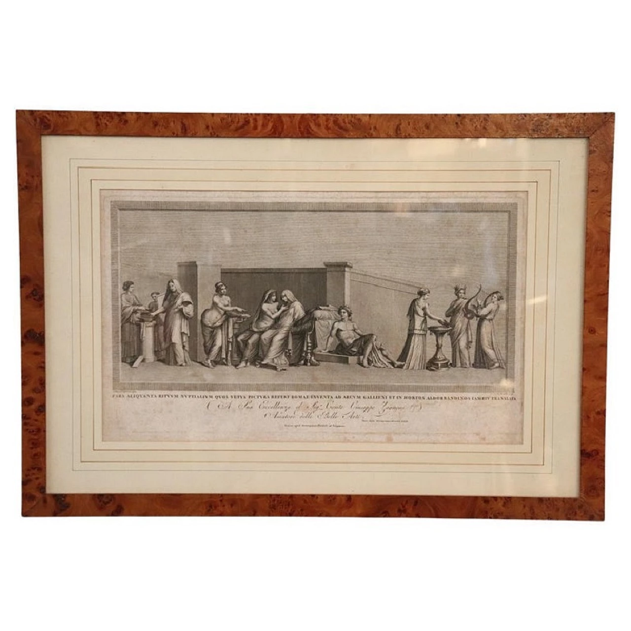 Alessandro Mochetti, etching, 18th century 1