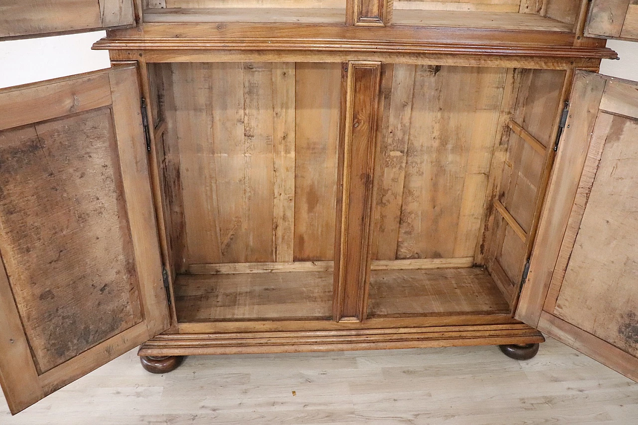 Solid walnut sideboard with carvings, second half of the 19th century 6