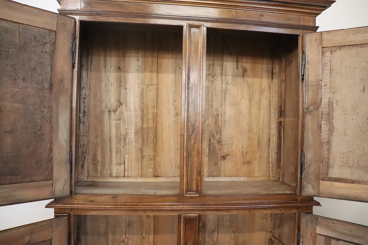 Solid walnut sideboard with carvings, second half of the 19th century 7