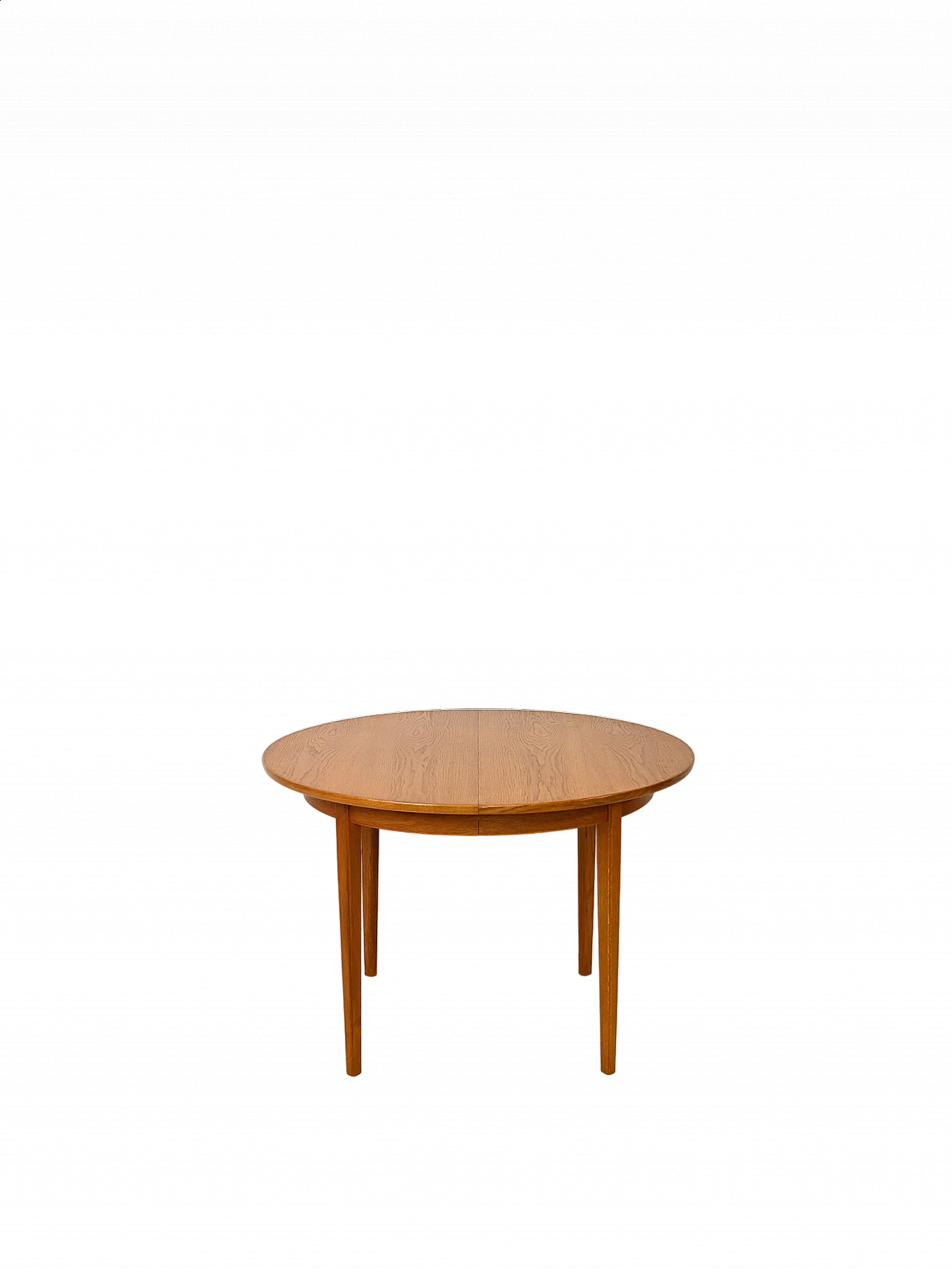 Tavolo scandinavo allungabile in legno, anni '60 10