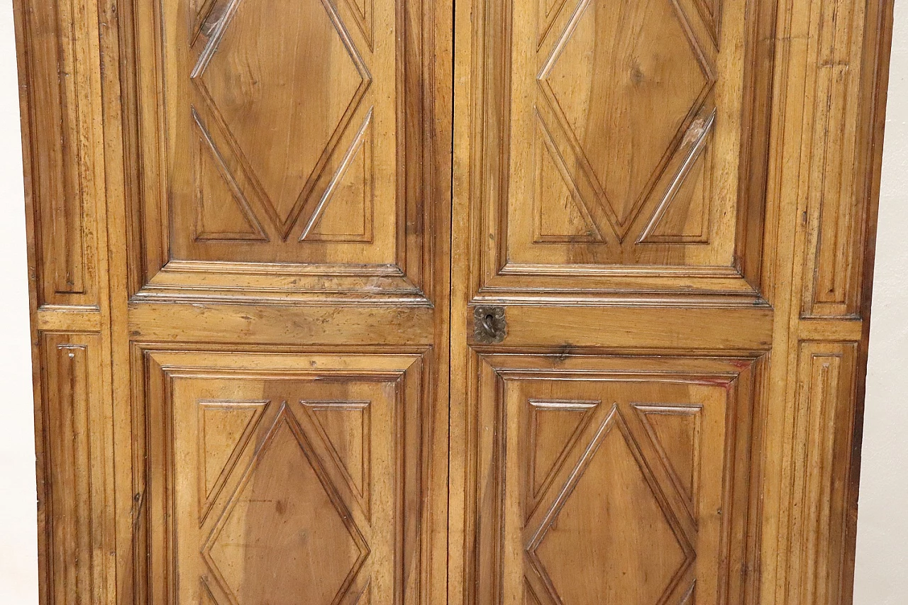 Louis XIV solid walnut wardrobe, late 17th century 3