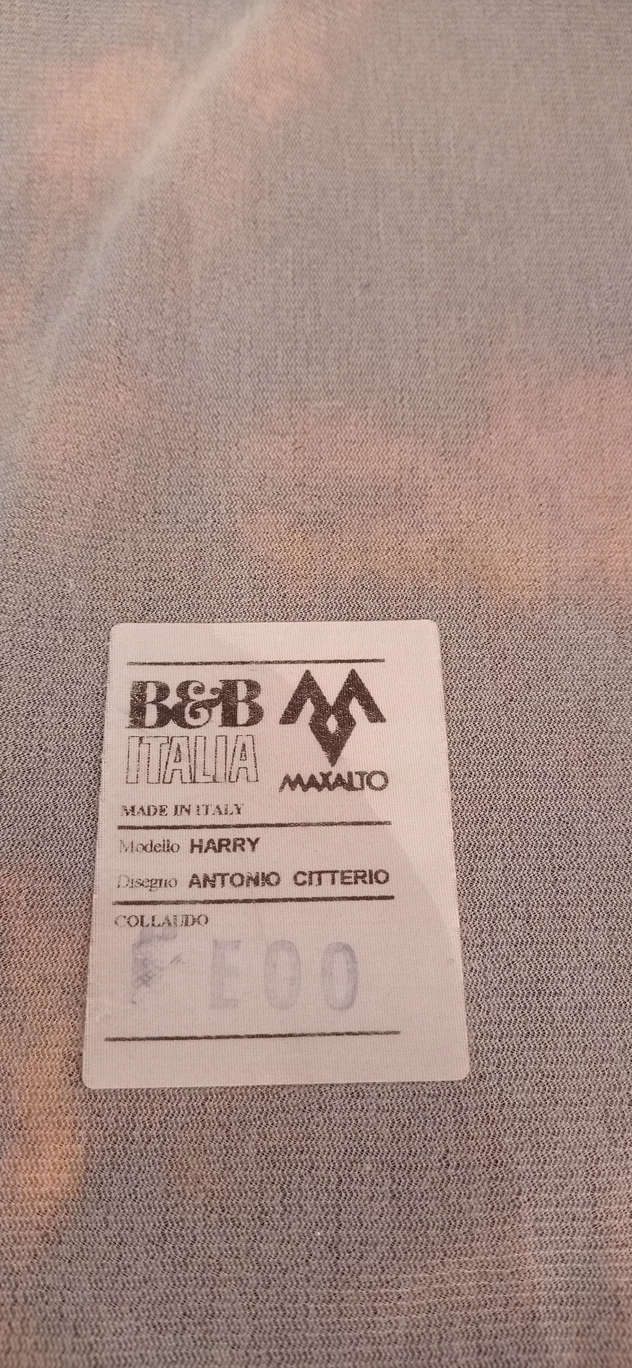 Divano Harry di Antonio Citterio per B&& Italia e Maxalto, anni '90 230