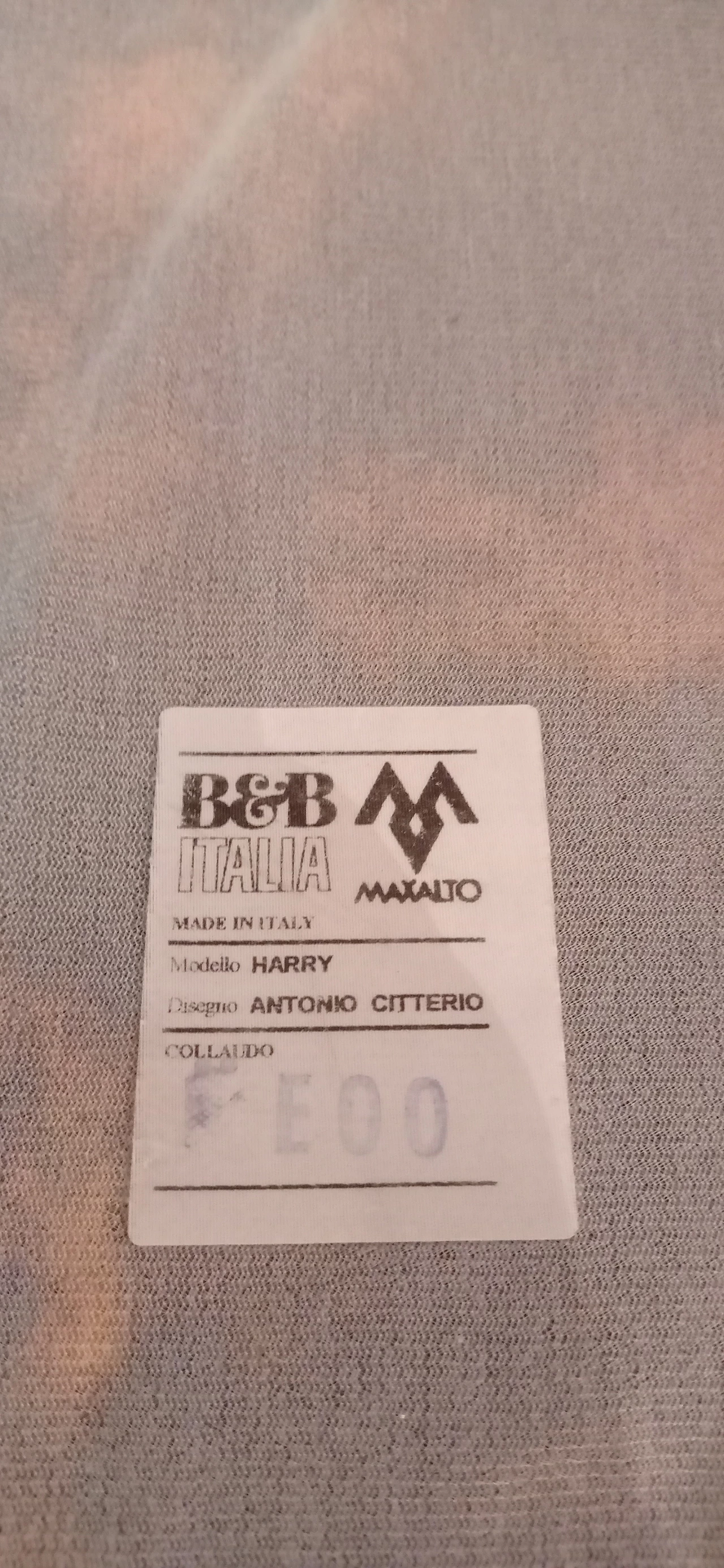 Divano Harry di Antonio Citterio per B&& Italia e Maxalto, anni '90 231