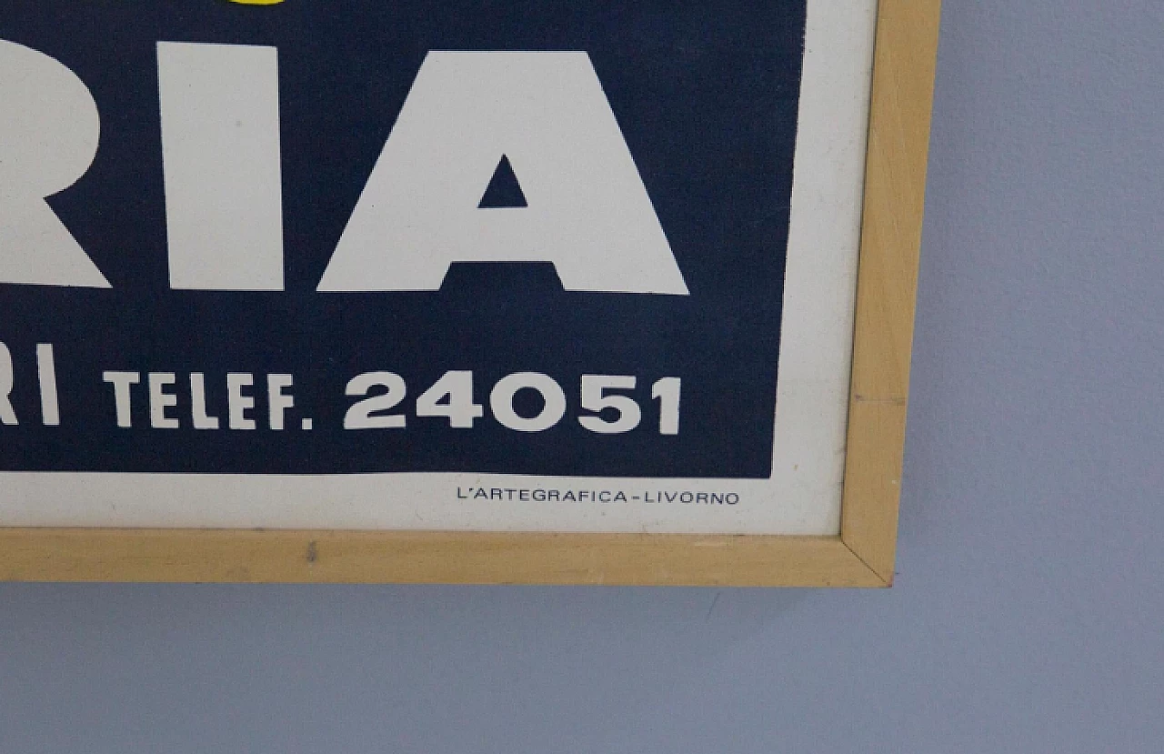 Manifesto pubblicitario di Bitter S. Maria analcolico, anni '50 4