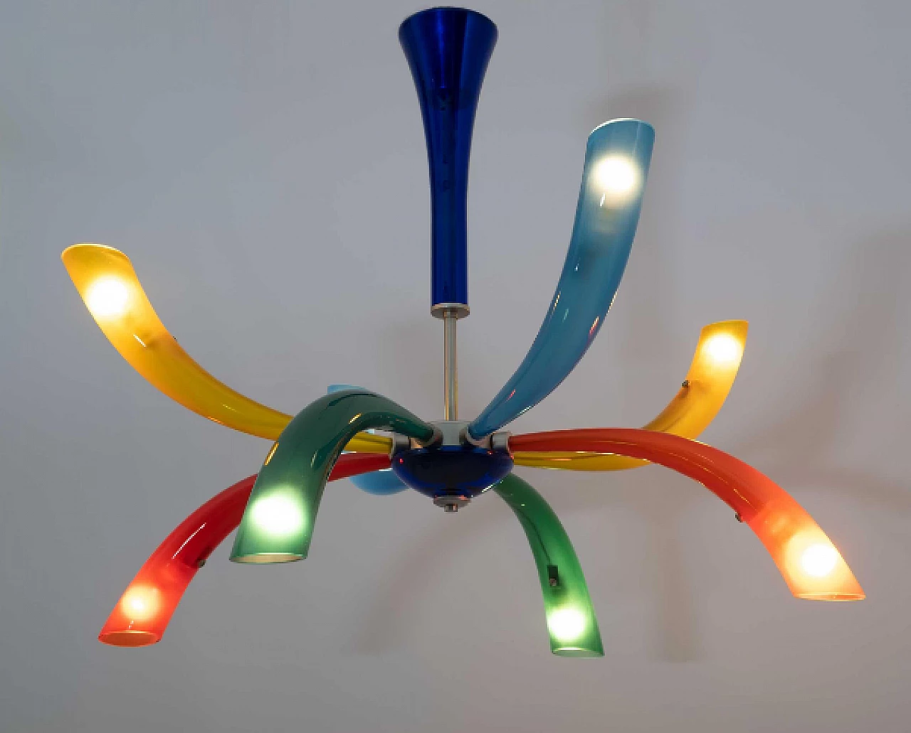 Fuochi d'Artificio chandelier by Barovier & Toso, 1990s 3