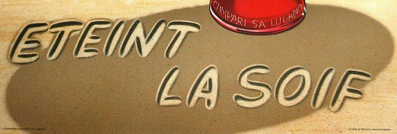 Advertising poster Campari Soda, 1963 2