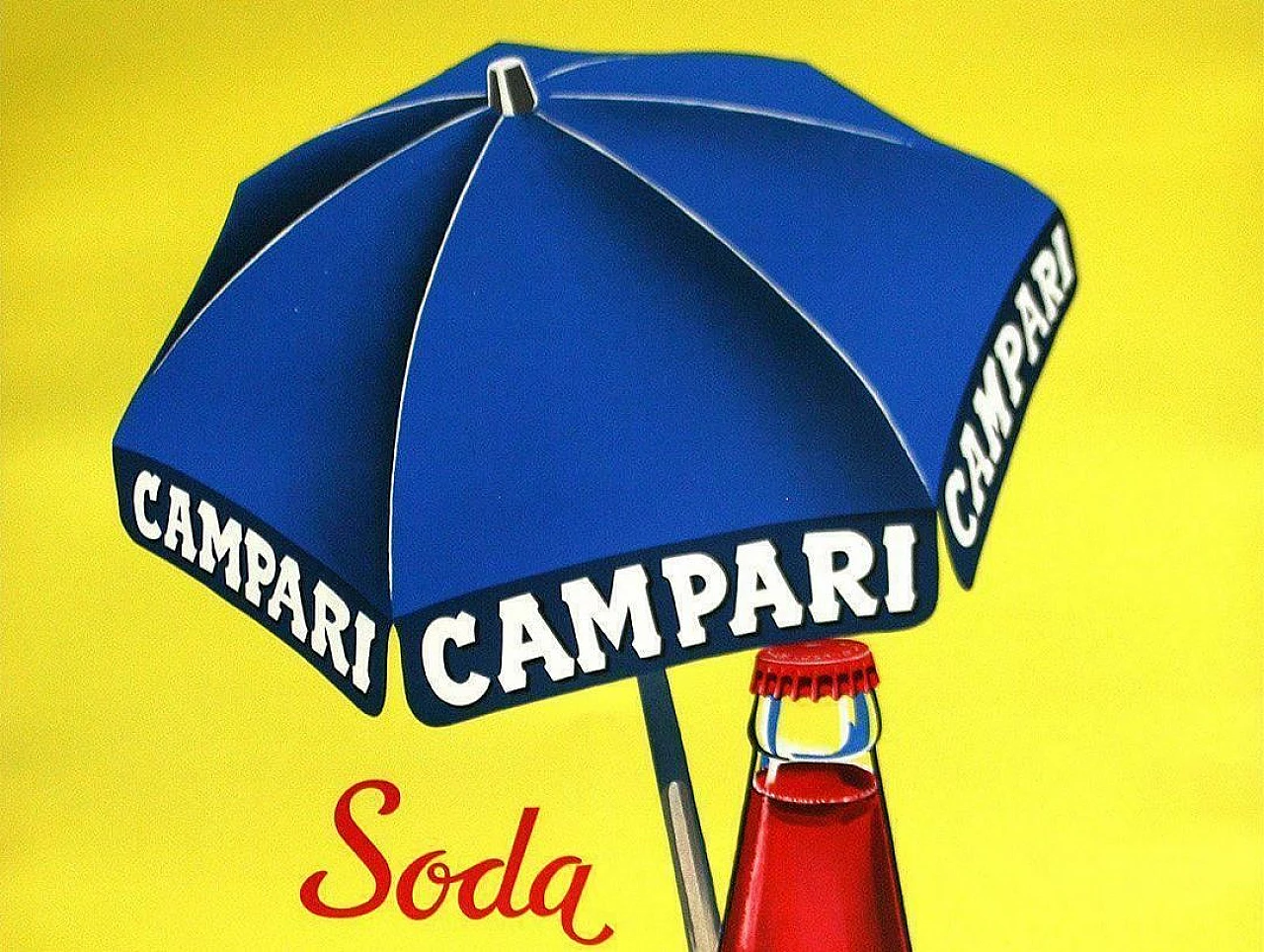 Advertising poster Campari Soda, 1963 3