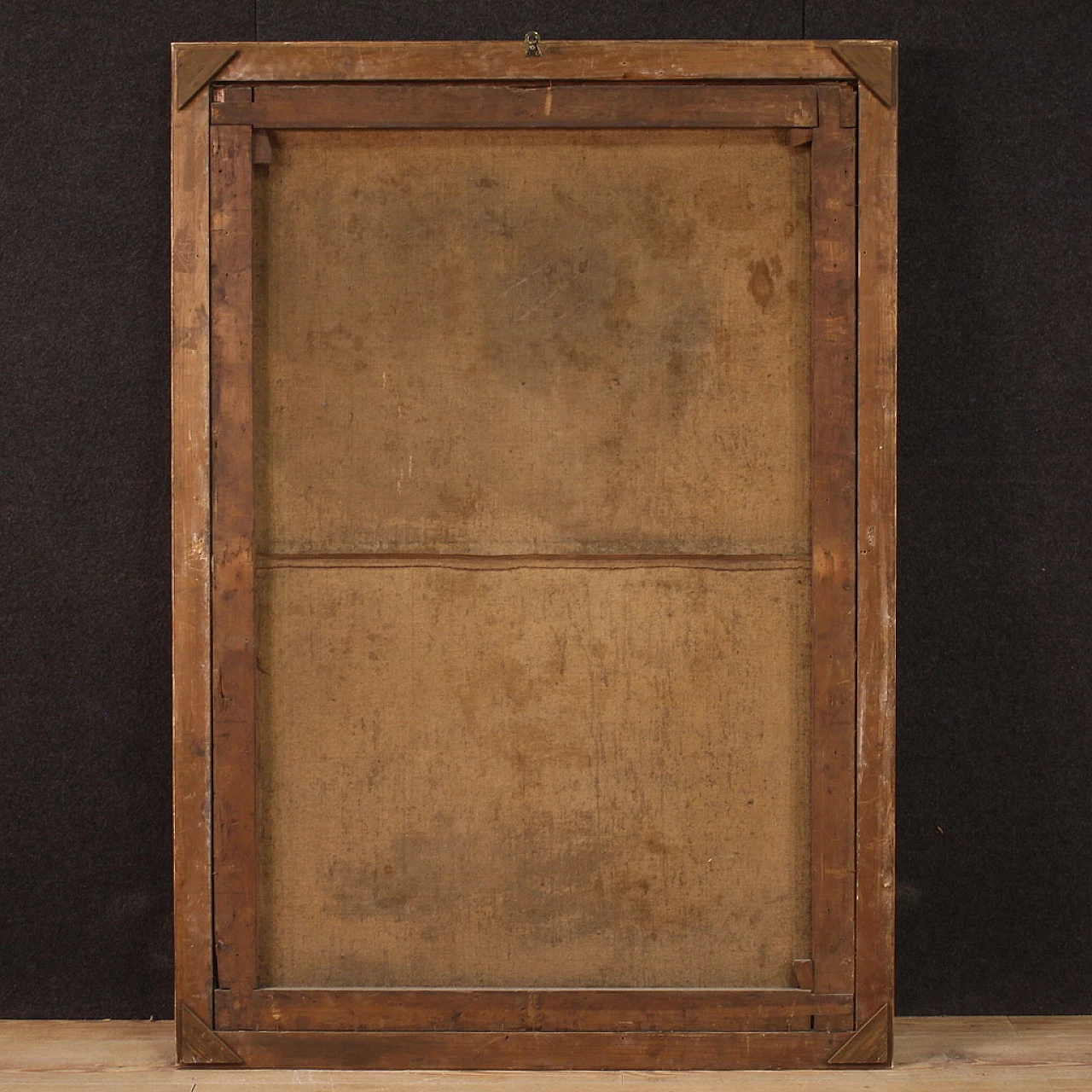 Painting depicting the Sacrifice of Isaac, oil on canvas, 17th century 12