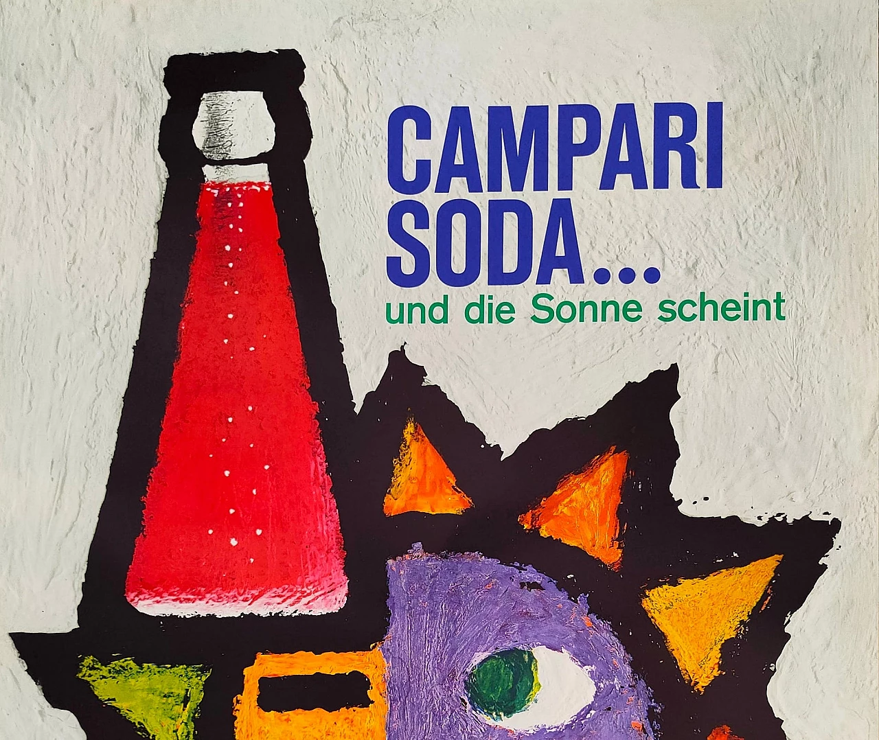 Campari Soda advertising poster by Celestino Piatti, 1966 2