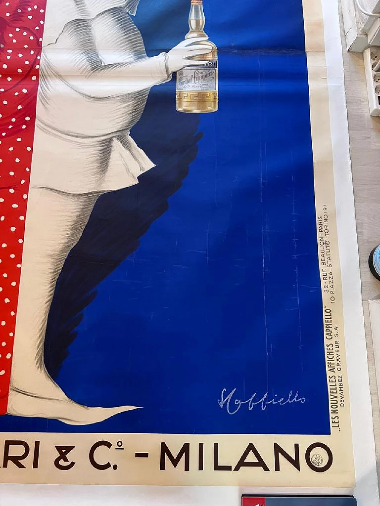Manifesto pubblicitario Campari Bitter e Cordial di Leonetto Cappiello, 1922 2