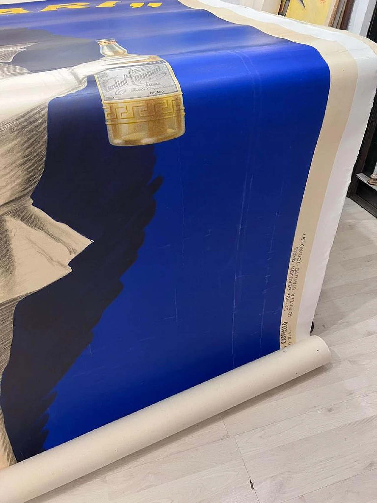 Manifesto pubblicitario Campari Bitter e Cordial di Leonetto Cappiello, 1922 3