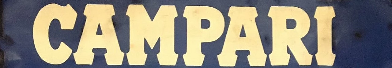 Manifesto pubblicitario Campari Soda Perfetto Equilibrio, anni '80 3