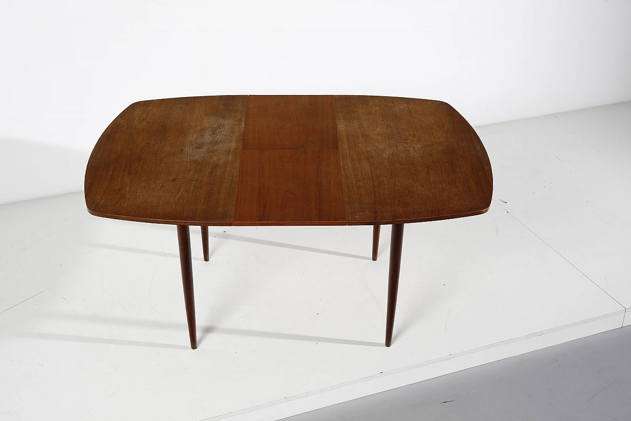 Danish extending teak table by Erik Buch, 1960s 9