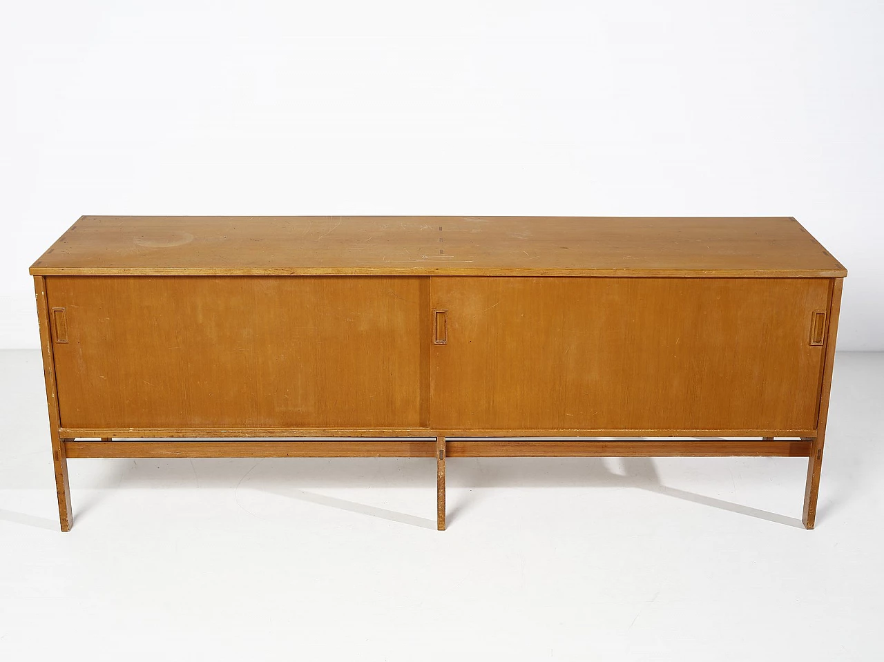 Teak sideboard by Gianfranco Frattini for Cantieri Carugati, 1970s 2