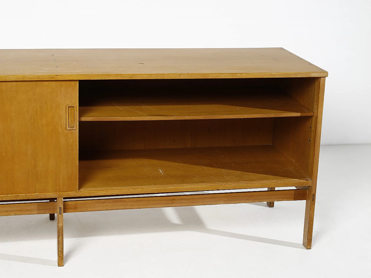 Teak sideboard by Gianfranco Frattini for Cantieri Carugati, 1970s 6