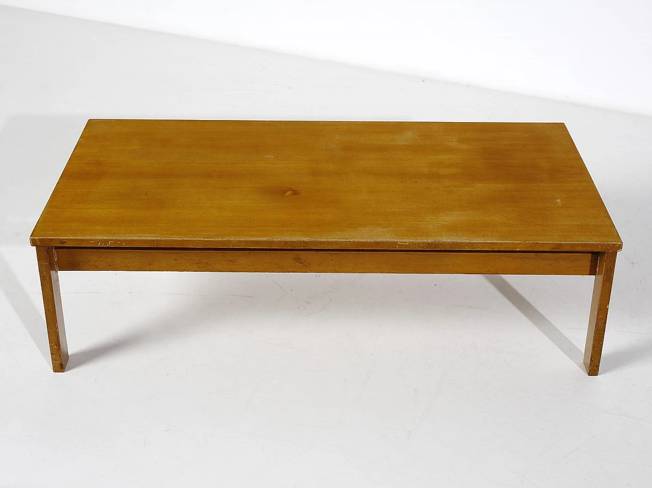 Wood coffee table by Gianfranco Frattini for Cantieri Carugati, 1960s 2