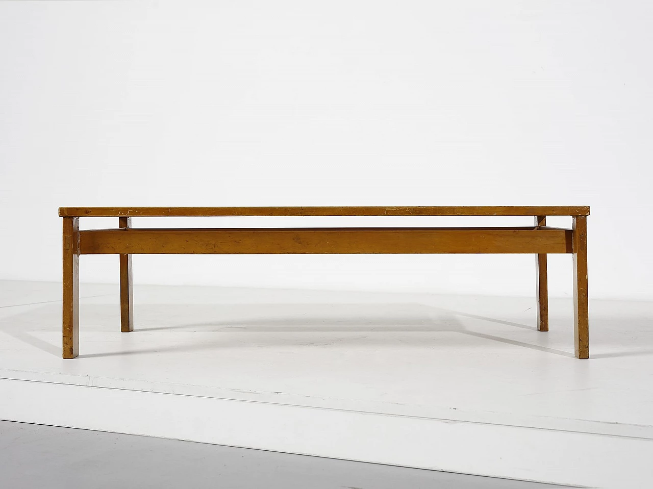 Wood coffee table by Gianfranco Frattini for Cantieri Carugati, 1960s 3