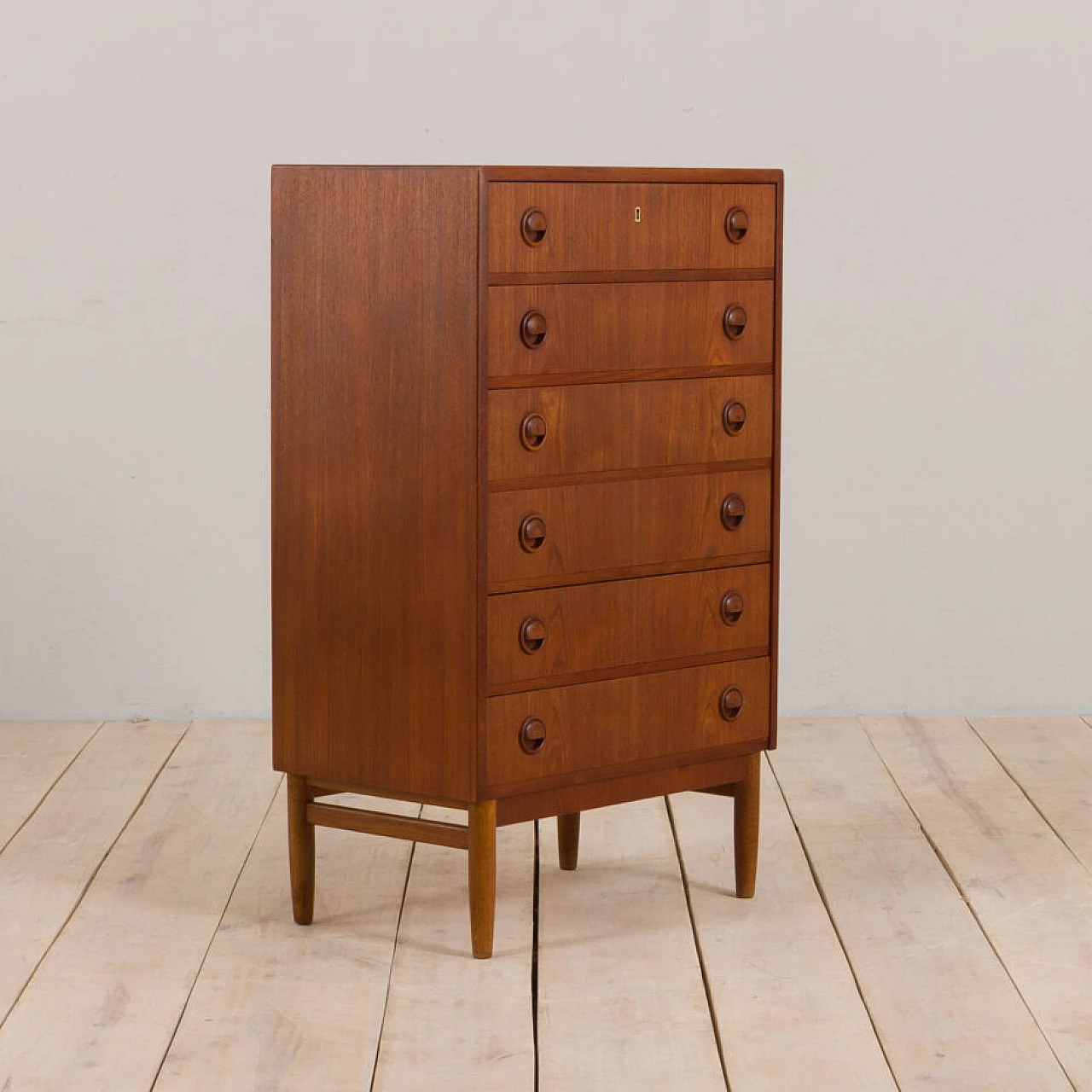 Danish teak dresser by Kai Kristiansen for Feldballes Møbelfabrik, 1960s 3