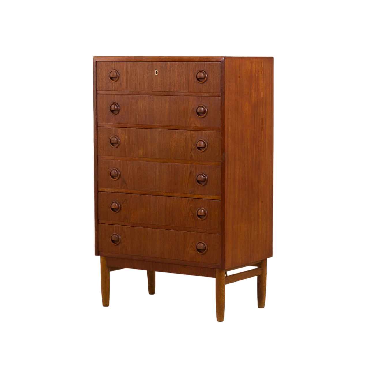 Danish teak dresser by Kai Kristiansen for Feldballes Møbelfabrik, 1960s 14