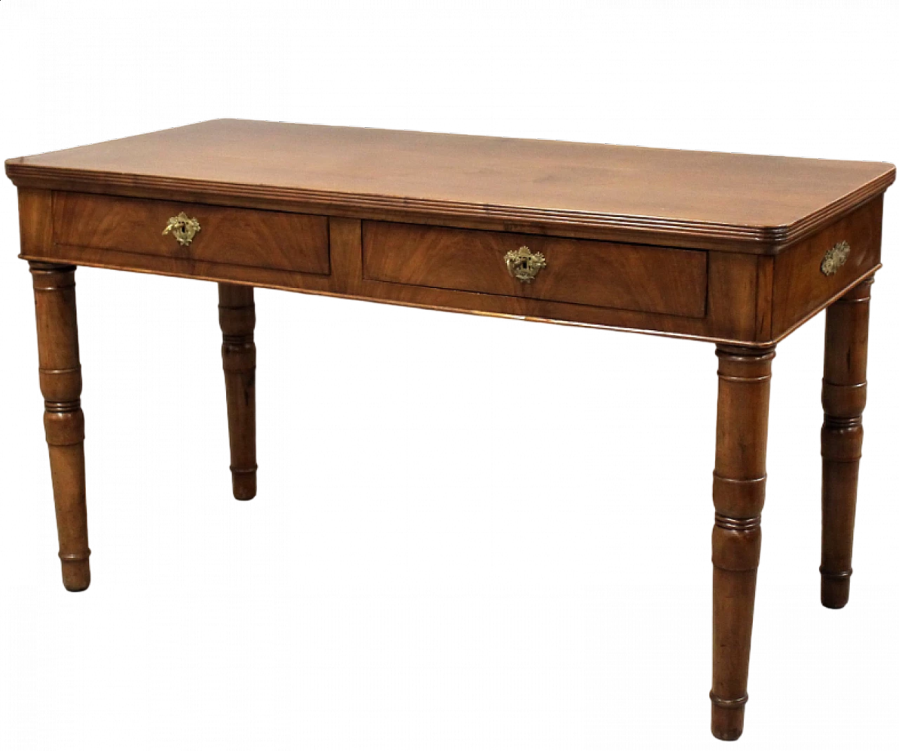 Scrittoio Carlo X in noce, primo '800 11