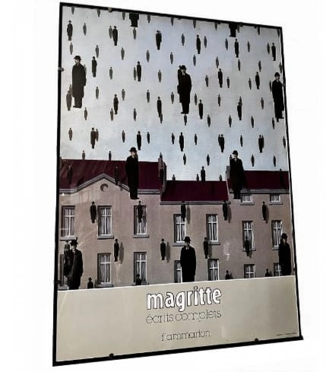 Poster for Magritte écrits complets book by Editions Flammarion, 1990s 5