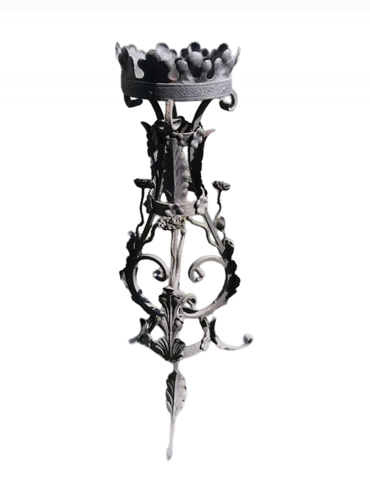 Portavasi in ferro battuto, '800 6