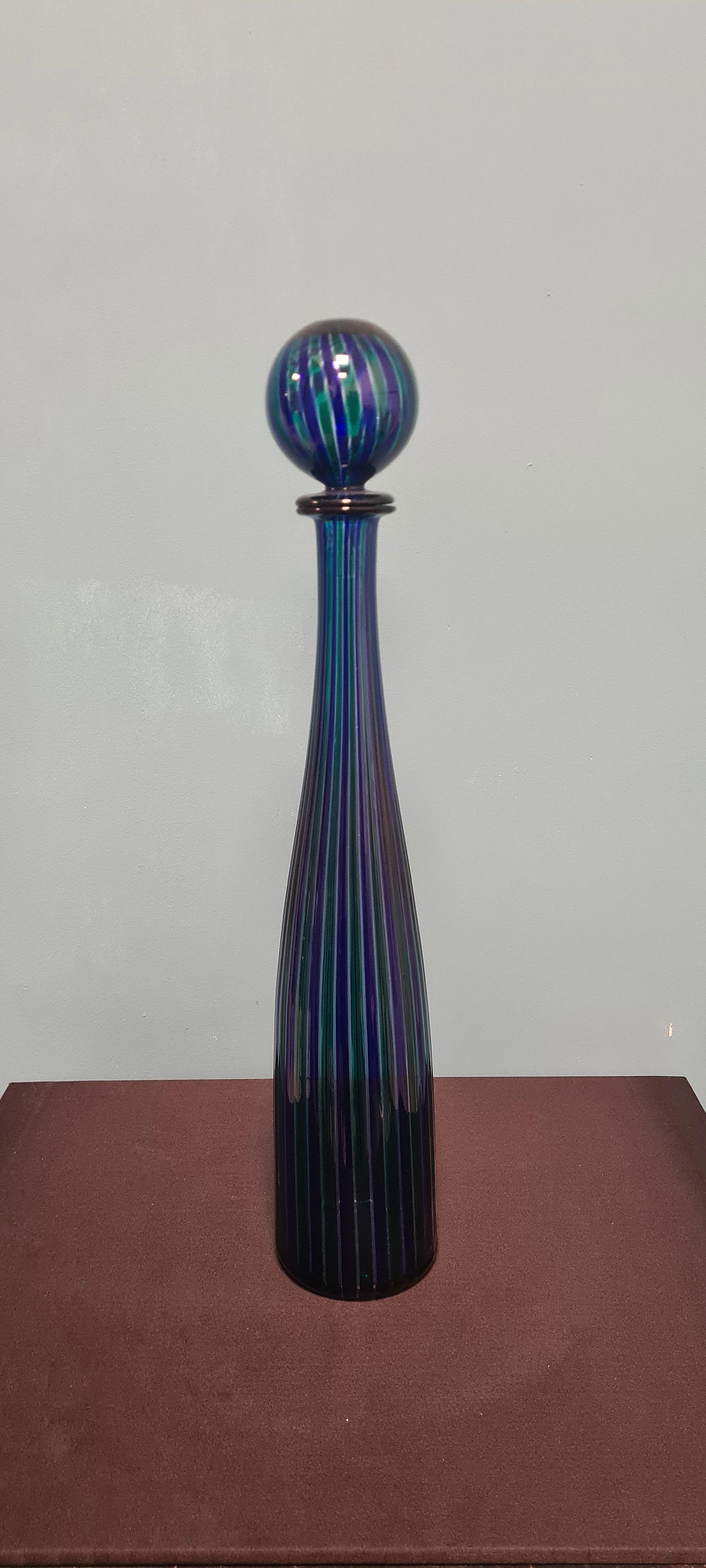 Bottiglia Morandiane di Paolo Venini e Gio Ponti per Venini, anni '80 2