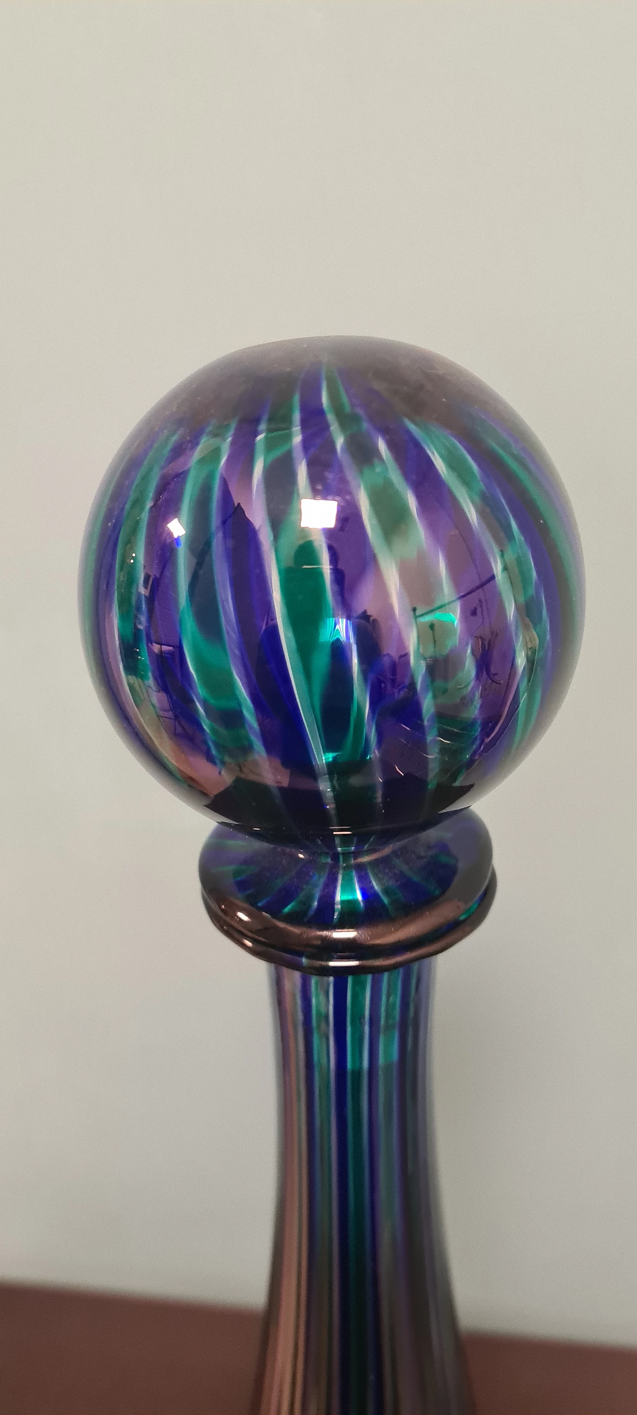 Bottiglia Morandiane di Paolo Venini e Gio Ponti per Venini, anni '80 3