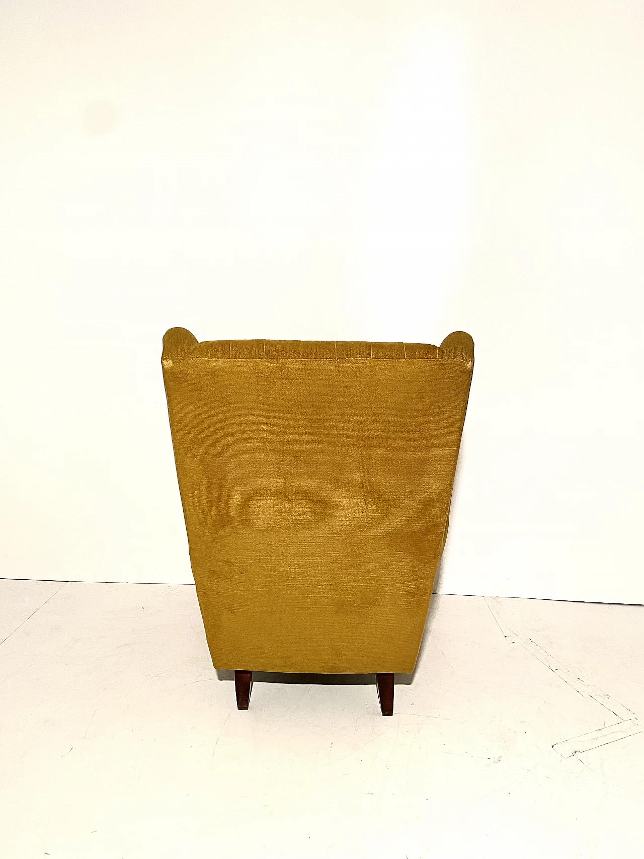 Coppia di poltrone e divano ISA Bergamo nello stile di Gio Ponti 14