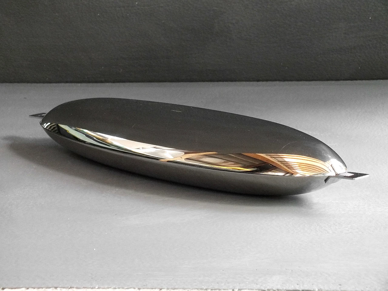 Pesciera in acciaio di Roberto Sambonet per Sambonet, anni '50 11