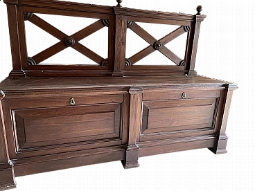 Wooden chest, 19th century