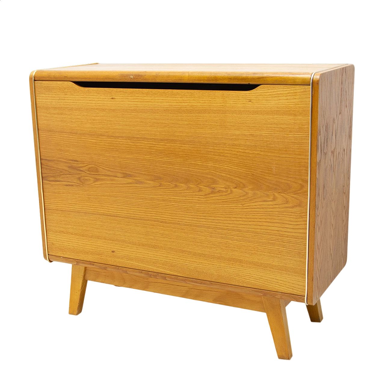 Cassapanca Mid-Century in faggio di Bohumil Landsman per Jitona, anni '60 19