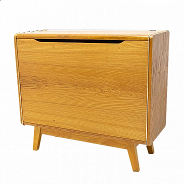 Mid-Century beechwood chest by Bohumil Landsman for Jitona, 1960s