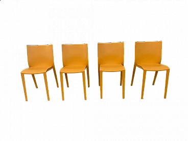 4 Slick chairs by Philippe Starck, 1990s
