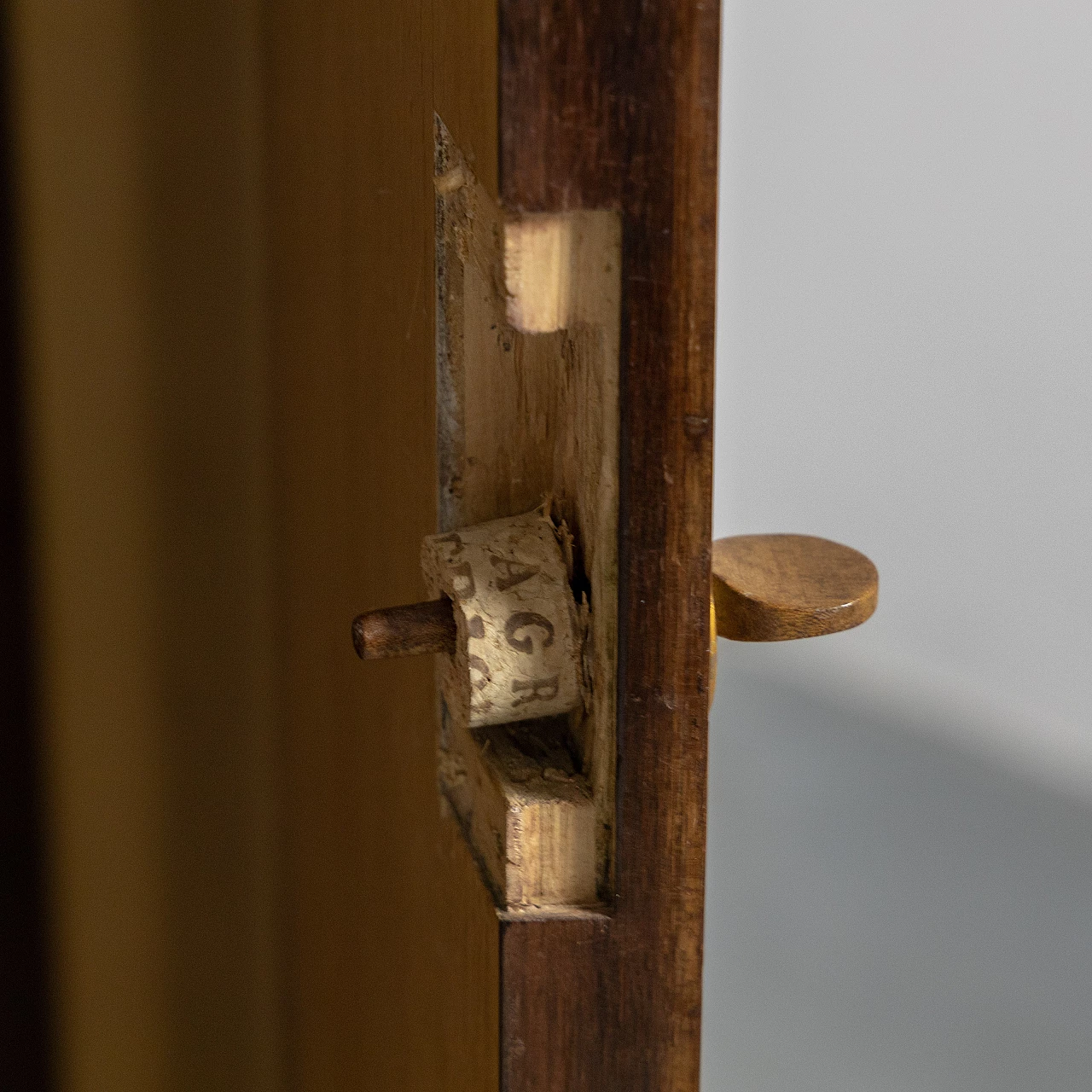 Rosewood double-door wardrobe, 1930s 9