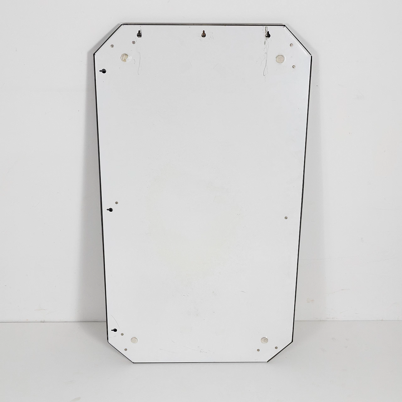 Mirror with aluminium frame by Valenti, 1970s 7
