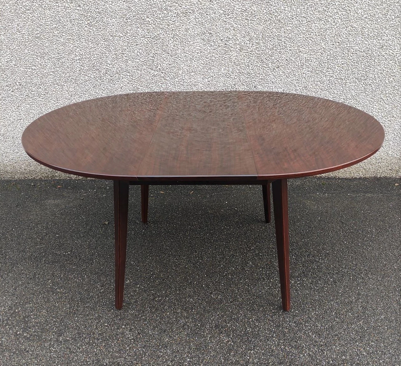 Tavolo allungabile in legno di Vittorio Dassi, anni '60 10