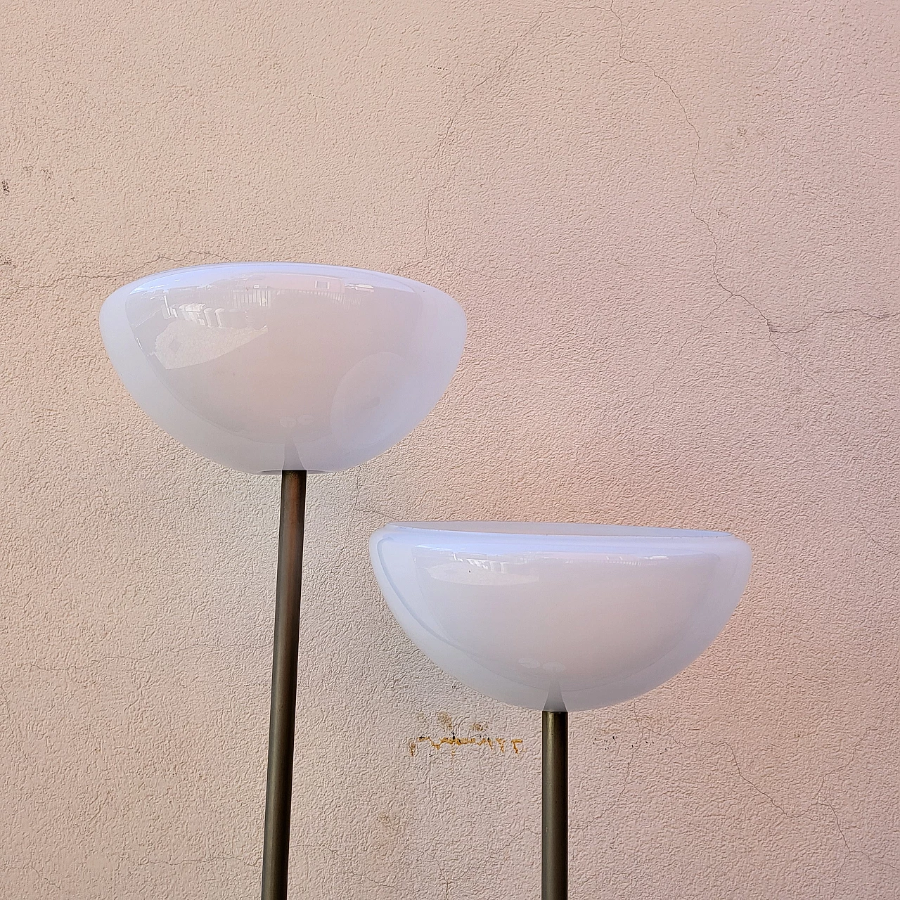 Pair of Papavero floor lamps by the Castiglioni brothers for Flos, 1960s 5