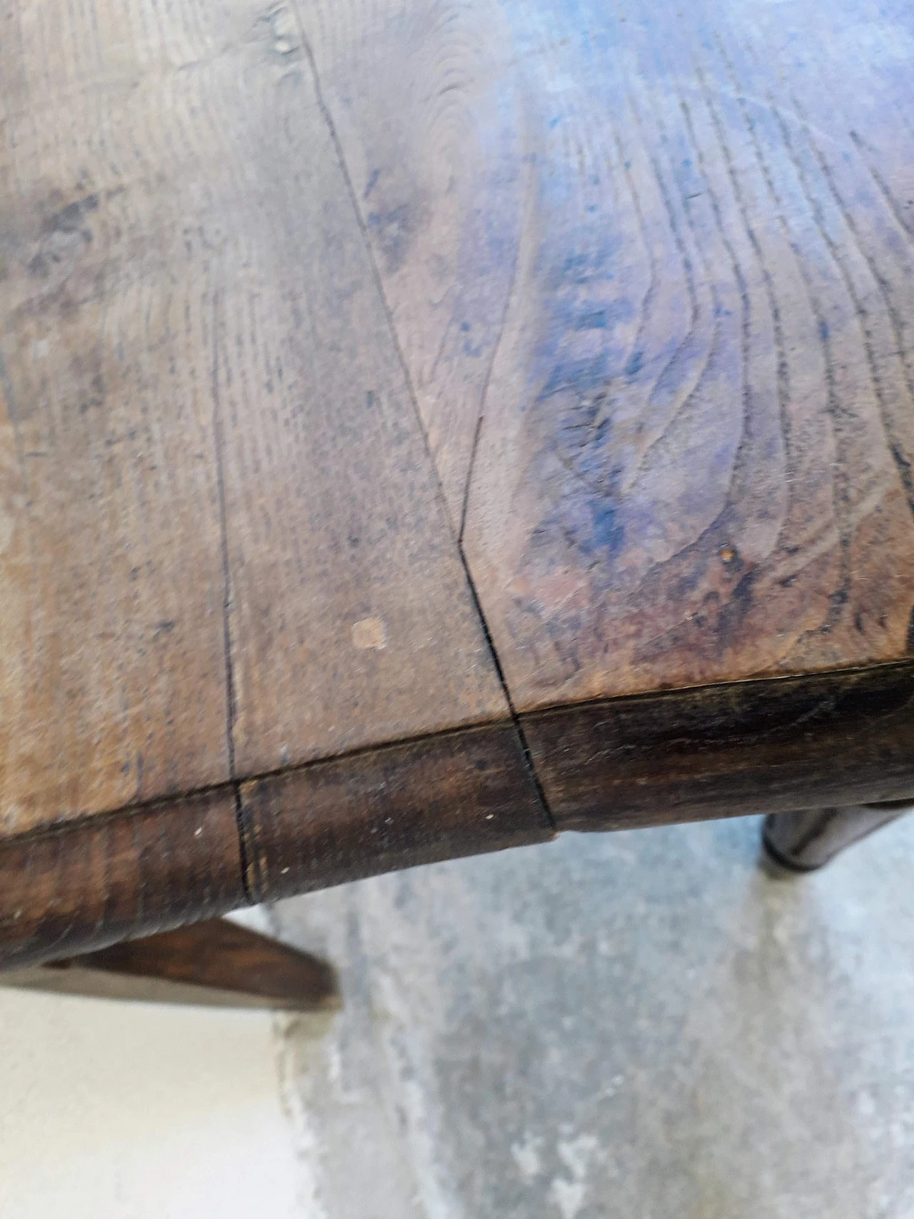 Empire oak bench with carvings, 19th century 10