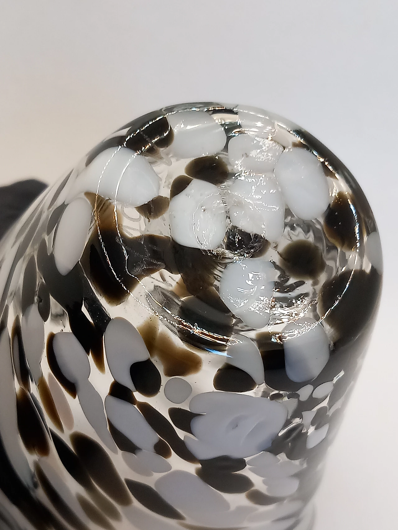 Murano glass Fazzoletto vase by Carlo Nason, 1980s 4