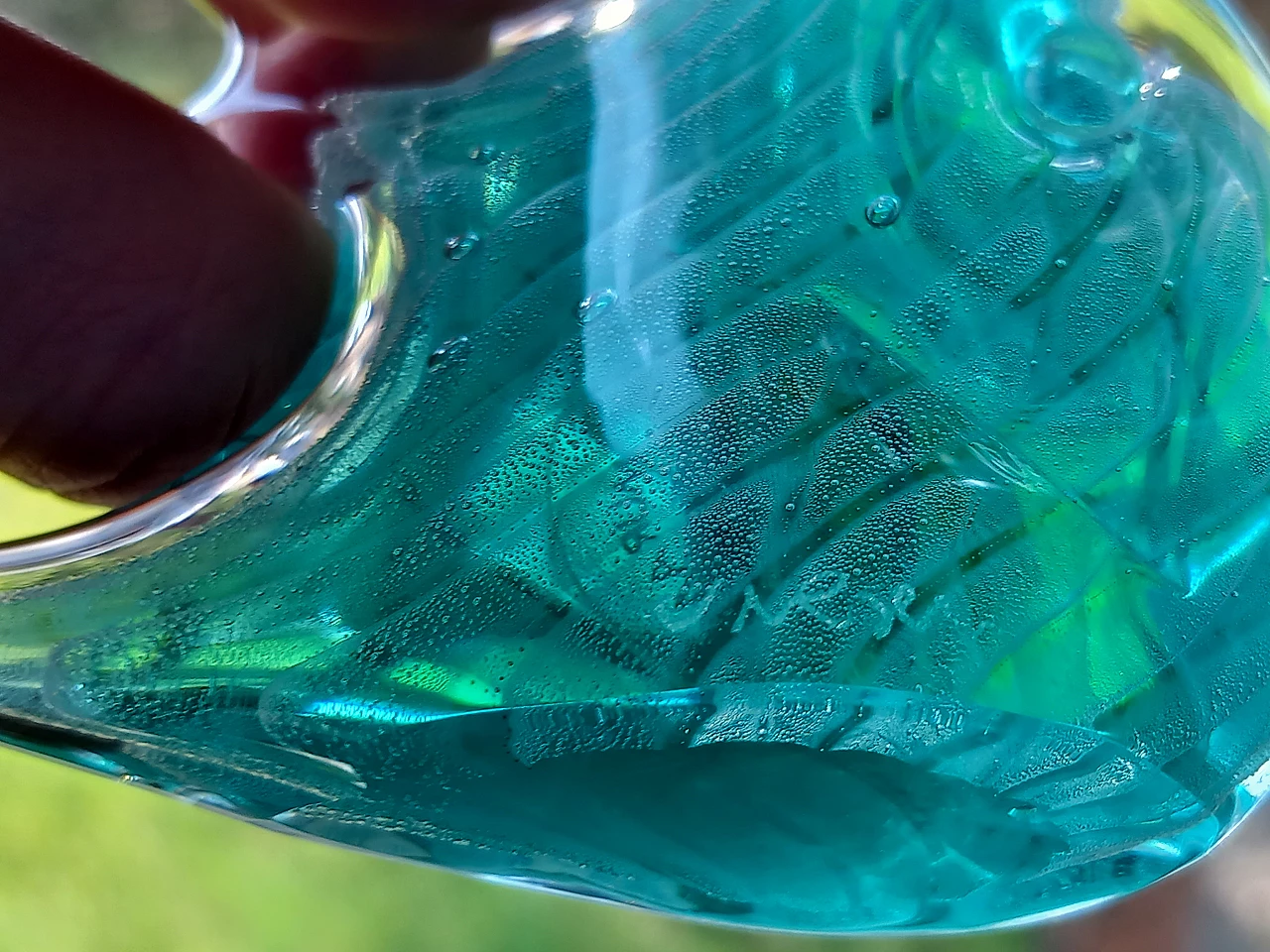 Turquoise Murano glass fish sculpture by Vincenzo Nason, 1980s 8
