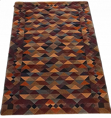 Luxor rug in pure virgin wool by Missoni for T&J Vestor, 1980s