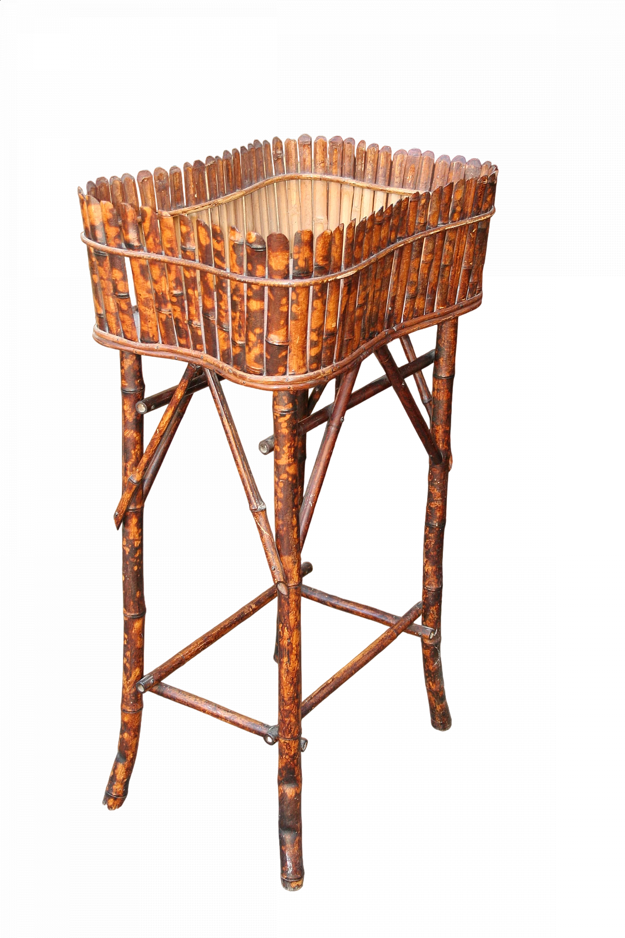 Fioriera in bambù, anni '40 5