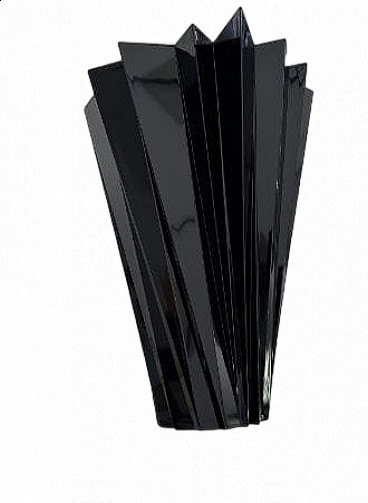 Vaso Shanghai nero di Mario Bellini per Kartell
