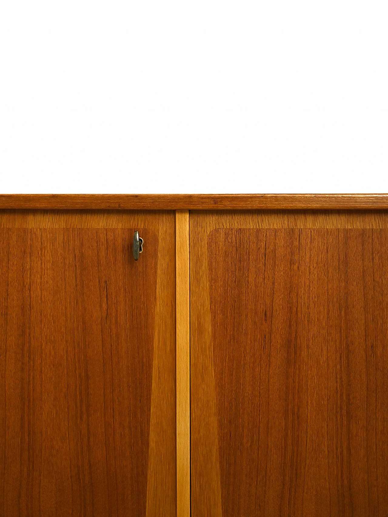 Scandinavian teak and oak sideboard, 1950s 8