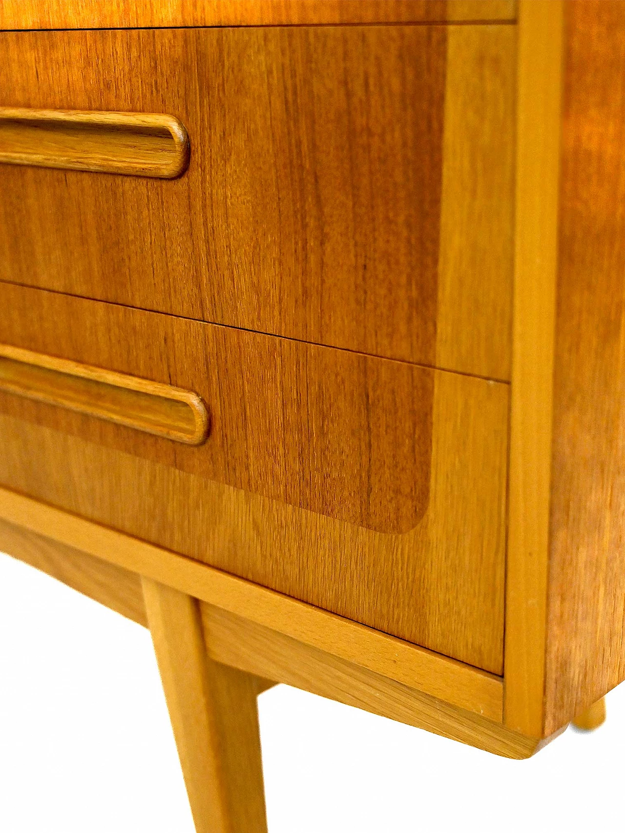 Scandinavian teak and oak sideboard, 1950s 11
