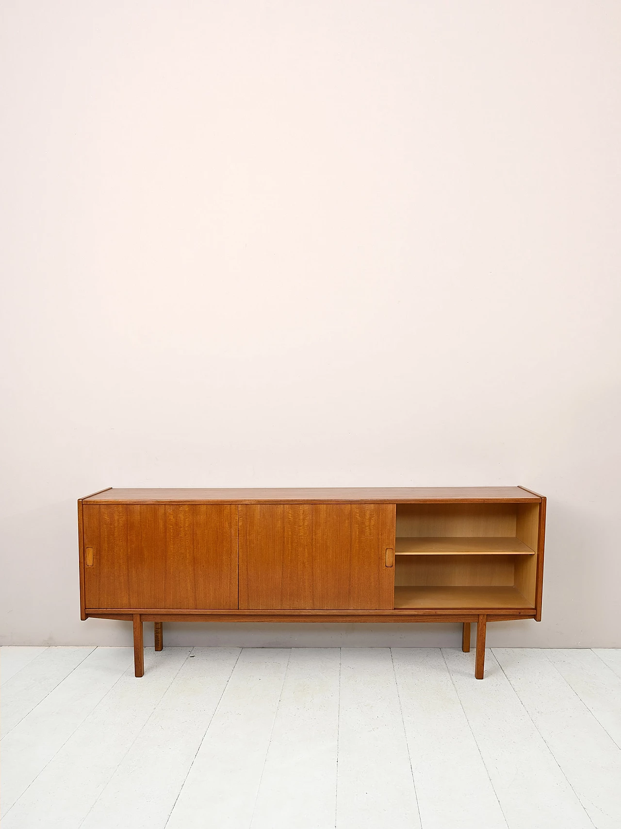 Credenza scandinava in legno, anni '50 3