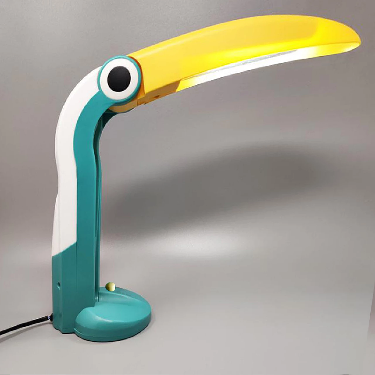 Toucan table lamp by H.T. Huang for Lenoir, 1980s 5
