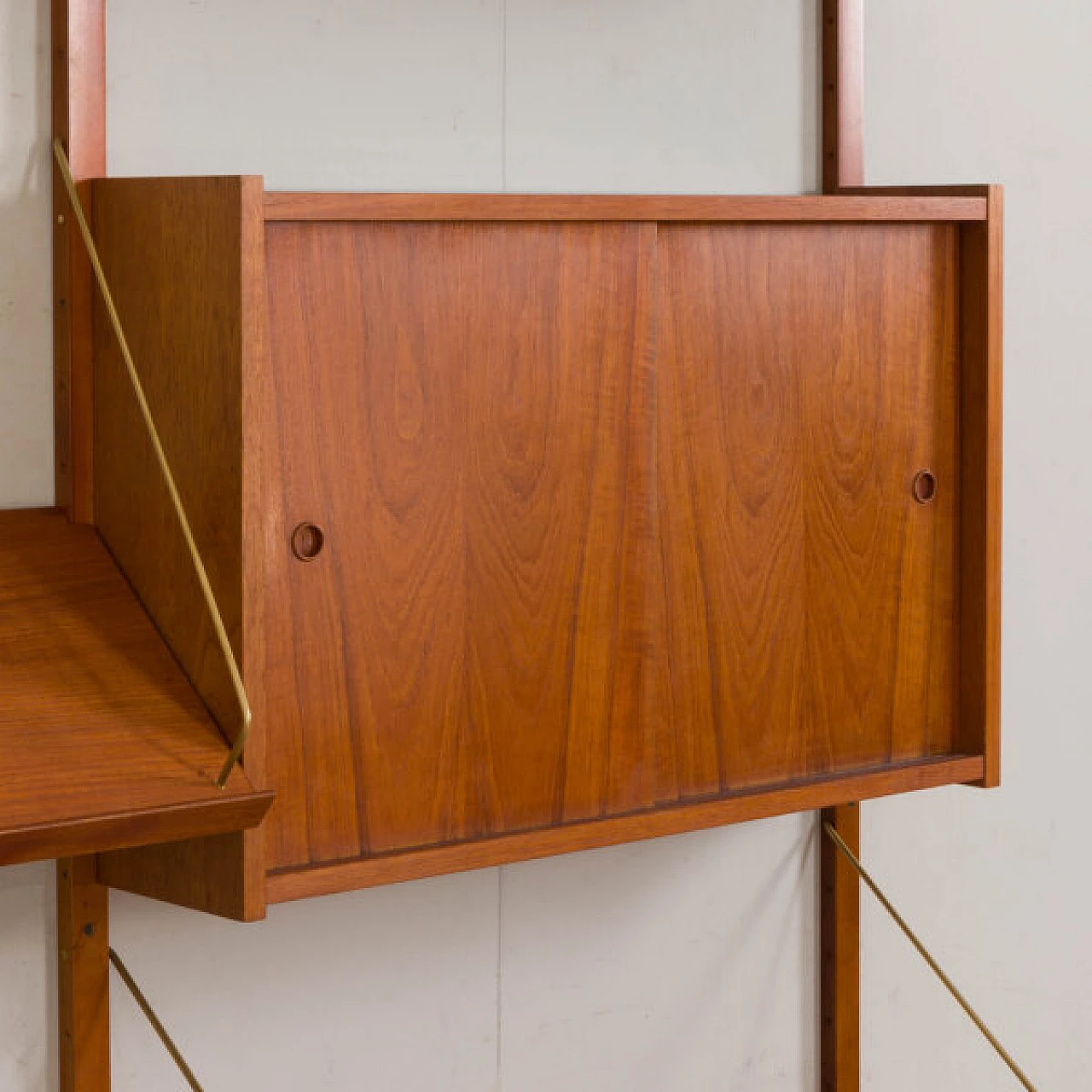 Parete attrezzata in teak  di Preben Sorenesen, anni '60 10