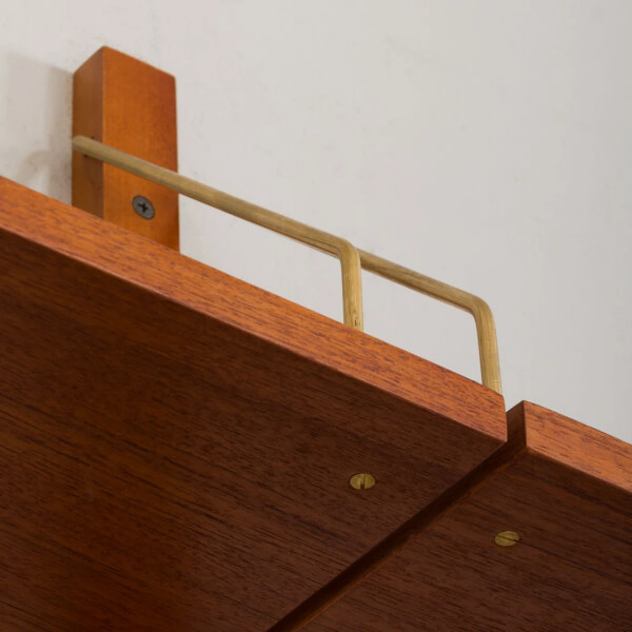 Parete attrezzata in teak  di Preben Sorenesen, anni '60 15